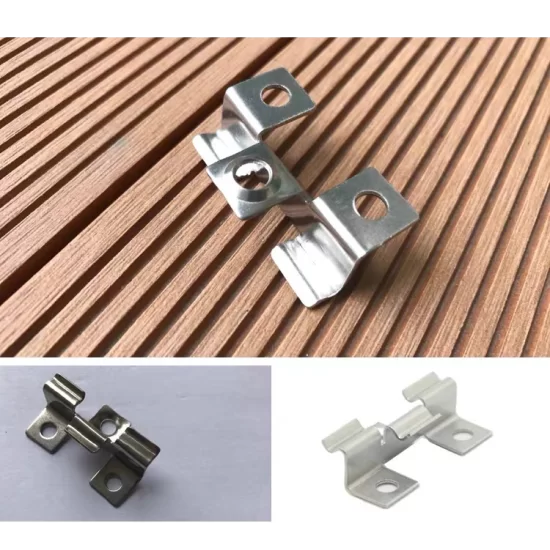 Concealed Hidden Stainless Steel T Clips Fixings for Composite Decking